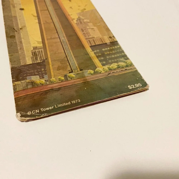 Vintage 1973 Brochure Worlds Tallest CN Tower  Toronto Memorabilia - Picture 10 of 13
